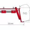 Fiamma Halterung Kit Roof Rail F45 / F70 -Campingzelte Verkaufsgeschäft 180715 1363829
