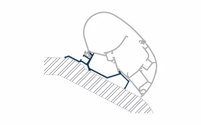 Dometic Markisenadapter Dachmontage Fendt/TEC 3 Dometic Markisenadapter Dachmontage Fendt/TEC
