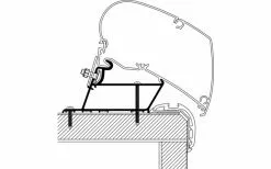 Thule Markisenadapter Malibu Roof 3,5 M -Campingzelte Verkaufsgeschäft 230120 2661088