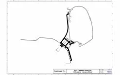 Thule Omnistor 5200 Markisenadapter Fiat Ducato H2 Lift Roof 3,15 M