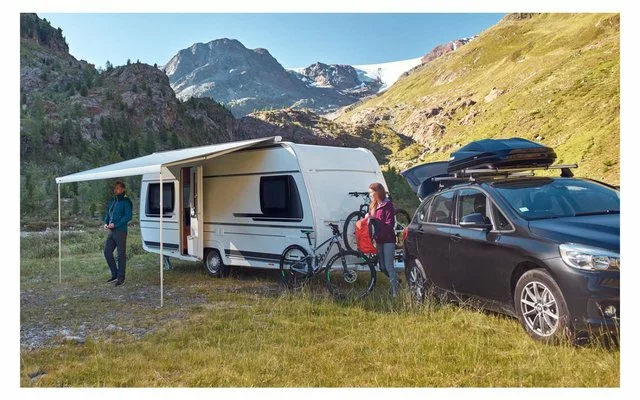 Thule Omnistor 6300 Weiß 2,6 M Grau Dachmarkise 3 Thule Omnistor 6300 Weiß 2,6 M Grau Dachmarkise