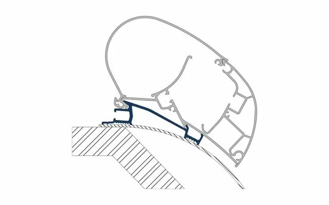 Dometic PR-Adapt Adapter Für Dachmarkisen PR 2000 Und PR 2500 4,0m 8 Dometic PR-Adapt Adapter Für Dachmarkisen PR 2000 Und PR 2500 4,0m – Bild 6