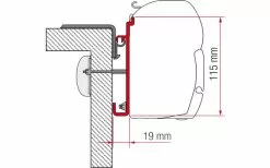 Fiamma Kit Rapido Serie 9 Halterung Für F45