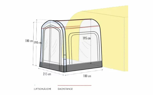 Westfield Eris Aufblasbares Vorzelterweiterung 5 Westfield Eris Aufblasbares Vorzelterweiterung – Bild 3