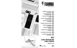 Fiamma Kit Laika Rexosline/Kreos 09 Markisenadapter Für Fiamma F80/F65