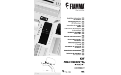 Fiamma Kit Arca Mobilvetta K-Yacht Markisenadapter Für Fiamma F60 / F65