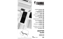Fiamma Adapter Elddis Markisenadapter Für Fiamma F80/F65 370
