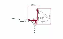 Fiamma F35 Pro Kit Standard -Campingzelte Verkaufsgeschäft 57443 12097