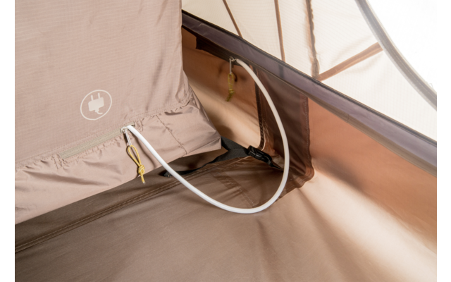 Tambu Agnikunda Komfort Vis à Vis 4 Personen Trekking Tunnelzelt Braun 9 Tambu Agnikunda Komfort Vis à Vis 4 Personen Trekking Tunnelzelt Braun – Bild 7