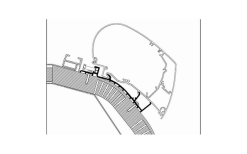 Thule Dachadapter Carthago Serie 450 Cm Ab 2014 -Campingzelte Verkaufsgeschäft 603475 4472755