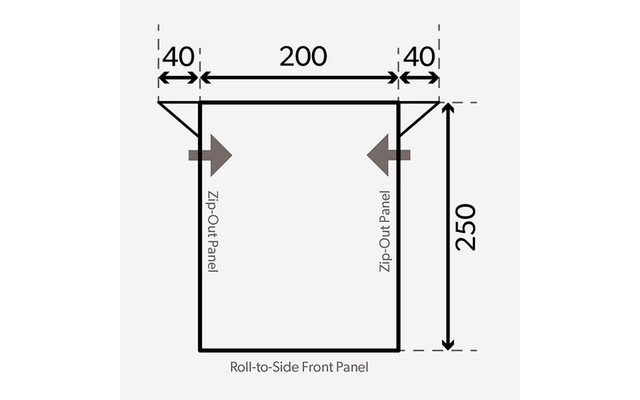 Dometic Rally 200 Gestängevorzelt Für Wohnwagen 2 M 4 Dometic Rally 200 Gestängevorzelt Für Wohnwagen 2 M – Bild 2