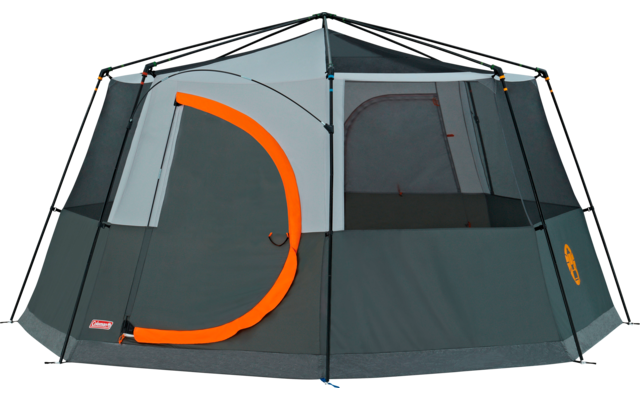 Coleman Octagon Familienzelt Für 8 Personen Orange 3 Coleman Octagon Familienzelt Für 8 Personen Orange