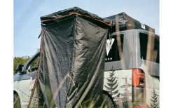 Vickywood Duschzelt Mit Regenhaube 100 Cm Schwarz -Campingzelte Verkaufsgeschäft 696233 4715327