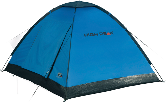 High Peak Beaver 3 Freistehendes Einfachdach Kuppelzelt 3 Personen Blau/grau 3 High Peak Beaver 3 Freistehendes Einfachdach Kuppelzelt 3 Personen Blau/grau