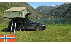 Gordigear Dachzelt Plus Für 3 Personen Mit Staufläche 165 X 320 Cm Grün