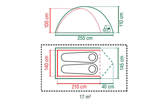 Camping Gaz Deutschland GmbH Coleman Kuppelzelt Kobuk Valley 2 4 Camping Gaz Deutschland GmbH Coleman Kuppelzelt Kobuk Valley 2 – Bild 2