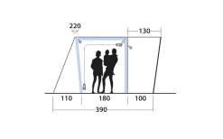 Outwell Jonesville 290 SA Flex Busvorzelt + ONS Leuchtelement-Set Bundle 11 Outwell Jonesville 290 SA Flex Busvorzelt + ONS Leuchtelement-Set Bundle -Campingzelte Verkaufsgeschäft 748541 5008487