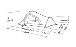 Robens Challenger 3XE Tunnelzelt Grün 11 Robens Challenger 3XE Tunnelzelt Grün -Campingzelte Verkaufsgeschäft 771890 5131130