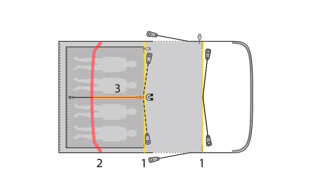 Outwell Hayward Lake 4ATC Aufblasbares Tunnelzelt 4 Personen 9 Outwell Hayward Lake 4ATC Aufblasbares Tunnelzelt 4 Personen – Bild 7