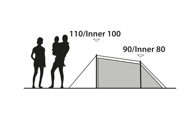 Outwell Earth 2 Doppelbeschichtetes Zelt 3 Outwell Earth 2 Doppelbeschichtetes Zelt