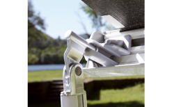 Fiamma F45s 260 Markise Gehäusefarbe Polar White Tuchfarbe Royal Grey 260 Cm -Campingzelte Verkaufsgeschäft 811751 5283839