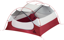 MSR Mutha Hubba NX V2 3 Personen Weiß -Campingzelte Verkaufsgeschäft 819857 5300252