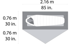 MSR Hubba NX Tent V6 Faltzelt 1 Person -Campingzelte Verkaufsgeschäft 819893 5303735